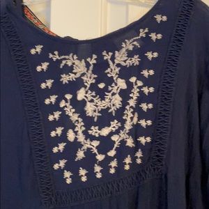 Cute flowy navy dress